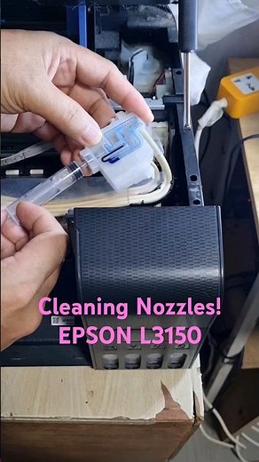 Cleaning Nozzles of EPSON L3150