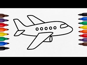 Easy Airplane Drawing for Beginners|#drawing