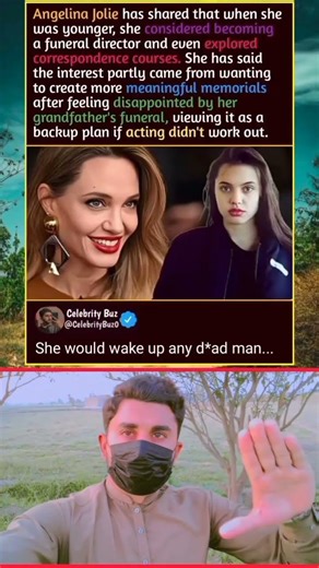 Angelina Jolie's Secret Backup Job: Funeral Director?! 😱