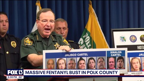 Massive fentanyl bust in Polk County