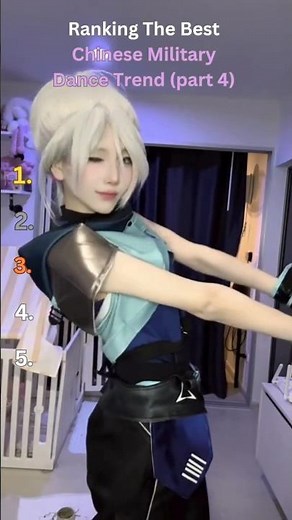 Ranking The Best Chinese Military Dance Trend #trending #shorts #viral #chinesemilitarydance