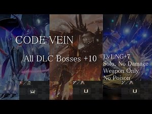 Code vein : All DLC Bosses +10 Hard mode