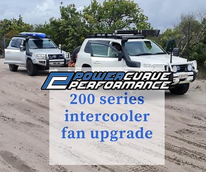 200 series landcruiser intercooler fan upgrade pwr