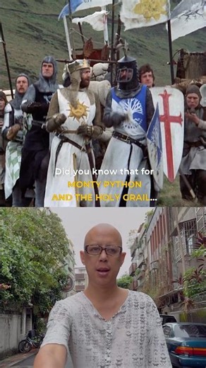 Did you know that for MONTY PYTHON AND THE HOLY GRAIL...