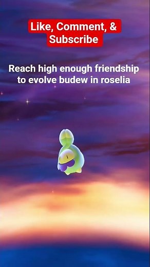 how to evolve budew #pokemon #pokemonlegendsz-a