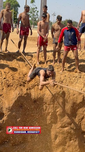 4.1M views · 105K reactions | खतरनाक स्टन्ट  #stunt #army #training | Commando academy | Facebook