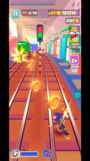 Pro Level Subway Surfers Gameplay 🎮 #shorts #subwaysurfers #gaming #shortvideos #impossible