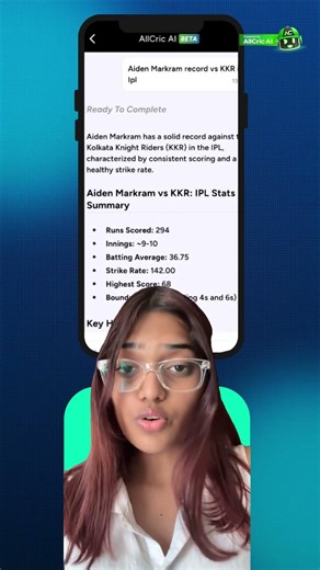 Use the right AI for your cricket data, and the right AI is AllCric AI. 🤖💚