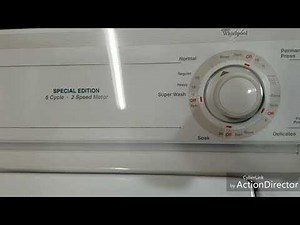 Whirlpool Washer & Electric Dryer Matching Set | Real-Time Demo & Full Performance Review