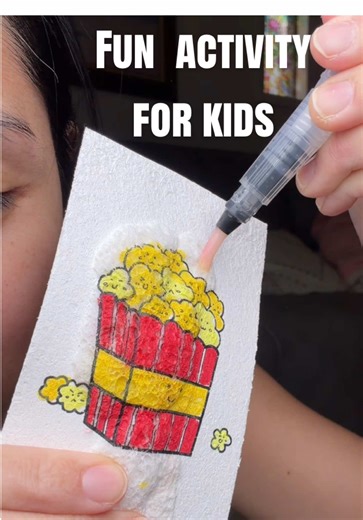 Have you tried foam texture paper painting kit? My gosh it’s so fun! A great family activity for real!!! #tiktokshopjumpstartsale #activityforkids #giftideasforkids #giftsforkids #familyactivities