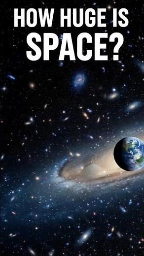 How Big Is Space… Really?😳#shorts #science #space