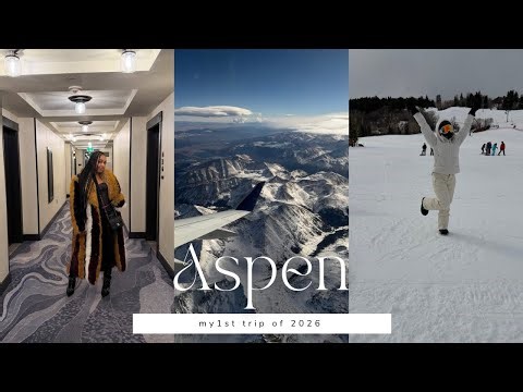 Travel Vlog: Come To Aspen With Me!!!🗻🏂❄️