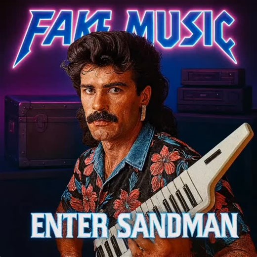 82K views · 1.3K reactions | Enter Sandman ( 80s Synth Pop) #metallica #80s #synthpop #music | Fake Music BR | Facebook