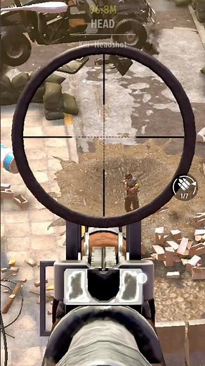 🎯 Sniper Rifle Game | Precision Long-Range Shooting | Elite FPS Gameplay #shorts
