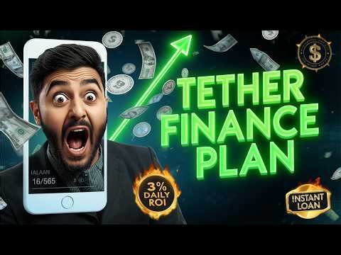 Tether Finance Plan | new mlm plan launch 2026 | new mlm plan launch | non working mlm plan 2026