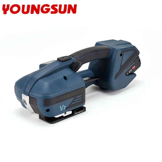 V2 Hand-hold Semi Automatic Hand Strapping Machine Battery Powered Strapping Tools PP PET Plastic Strapping Tool