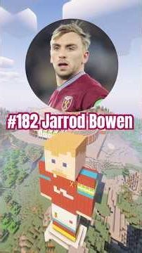 Part 182 | Jarrod Bowen statue in Minecraft