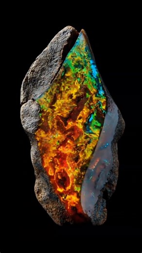 123K views · 5.7K reactions | Fossilized Opal | Blue Light Gemstones | Facebook