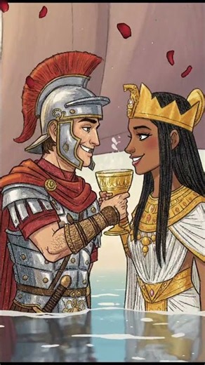 The End of Cleopatra #historicalcuriosities #heroesandvillains #history