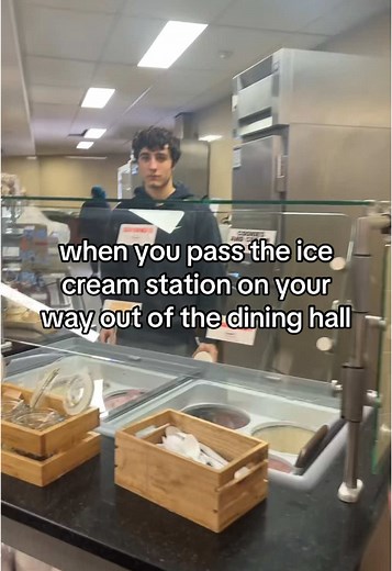 Delicious Ice Cream Treats at The Hickey Dining Hall