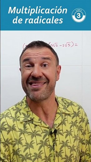 MULTIPLICACIÓN de RAÍCES CUADRADAS | Ejemplo 3 #radicales #raíces #matematicas #parati #mates