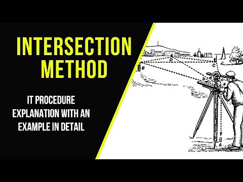 Intersection Method of Plane Table Surveying