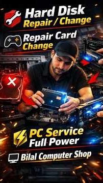 Hard Disk Repair #computer #repair #bilalcomputershop