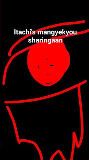 itachi's mangyekyou sharingaan 👁