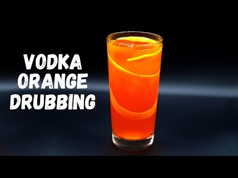 Vodka Orange Drubbing | Easy 3 Ingredient Vodka Cocktail
