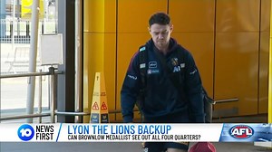 7.7K views · 73 reactions | Chris Fagan has implored his side not to get carried away with their first win of the season. A much tougher test awaits tomorrow night against Melbourne Football Club in Melbourne, with questions surrounding two of the team's biggest names | Brisbane Lions | AFL | 10 News Queensland | Facebook