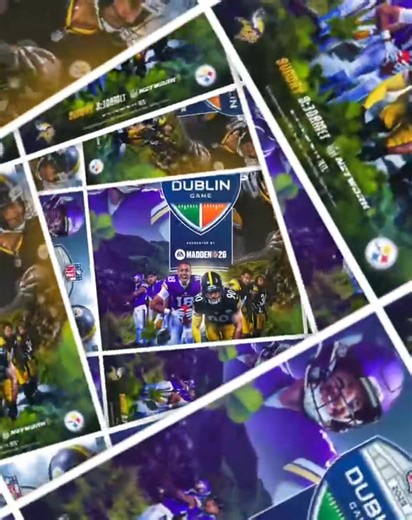 The NFL is taking its international showcase to new heights with the 2025 Dublin Game, bringing American football to Ireland for the first time. Scheduled for Sunday at 9:30 AM ET, the matchup features the Minnesota Vikings against the Pittsburgh Steelers at Dublin’s iconic Aviva Stadium. Presented by Madden NFL 26 and streamed on NFL Network and NFL , the event promises an electric clash of tradition, talent, and global expansion. Fans worldwide will witness gridiron action in a city steeped in