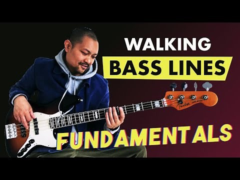 Walking Bass Line Fundamentals - 3 Movements You Should Know