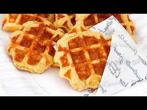 How to Make Perfect Homemade Waffles ⎮ Belgian Liege Waffle