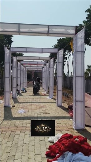 Royal Passage Decoration Frame Design | Wedding Entry Setup