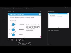 TU Wien Rendering #7 - Ray-Sphere Intersection