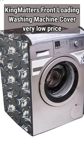 King matters Front Loading Washing Machine Cover on Flipkart just 222 rs.