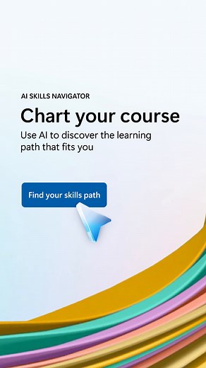 🧭 Prepare for the developer jobs of tomorrow with AI Skills Navigator. Chat with our AI-powered assistant to explore personalized learning paths for every role and skill level: http://msft.it/6189UlAeR | Microsoft Developer