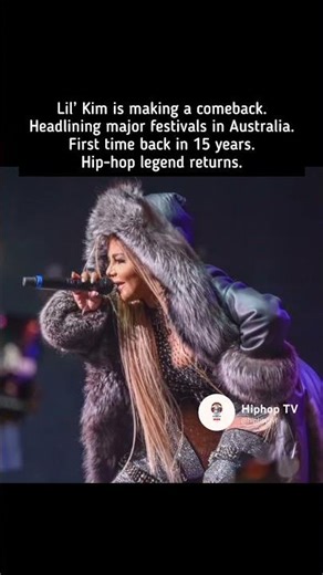 Lil’ Kim Announces HUGE Comeback Shows 🔥