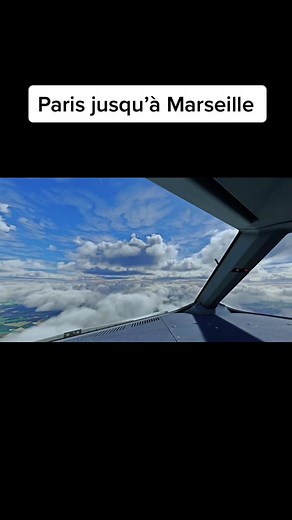 Flight from Paris to Marseille in A320