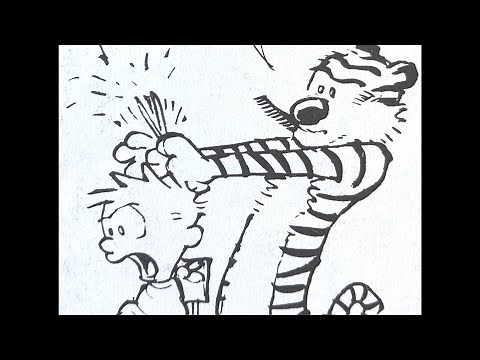 Calvin and Hobbes "The Hair Cut"