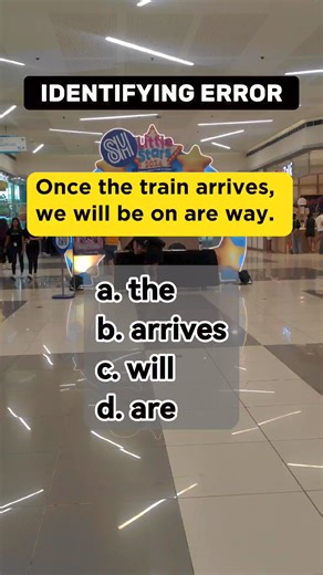 Identifying Error #614 #civilserviceexam2024 #viralreelsfbpage #fypageシ #fypシ゚viral #fypシ #fbvideoviral #questionoftheday #ENGLISHPHILIPPINES | 𝚀𝚞𝚒𝚣𝚖𝚊𝚗.𝚙𝚑 𝟸.𝟶