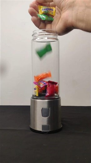 Mentos vs Blender #satisfying #asmrsounds