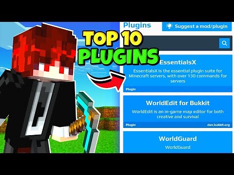 🔥 Top 10 Best Plugins For Minecraft Server! Aternos