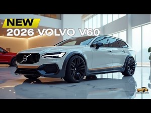 All-New 2026 Volvo V60 – Interior, Tech & Drive Review