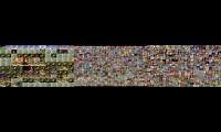 Mix of 3 videos from youtube : All 130 vs. 554 vs. 432 Episodes of The Simpsons Played at the Same Time