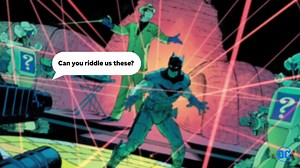 2.8K views · 79 reactions | It’s National Puzzle Day, so can you riddle us these from the Riddler himself... Question 1: What can travel the world but never leave its spot? 邏 Question 2: What letter is not in the alphabet? 浪 Question 3: What has branches but no leaves?  | DC Comics | Facebook