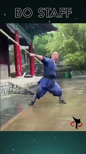 Kung Fu Bo Staff Demonstration