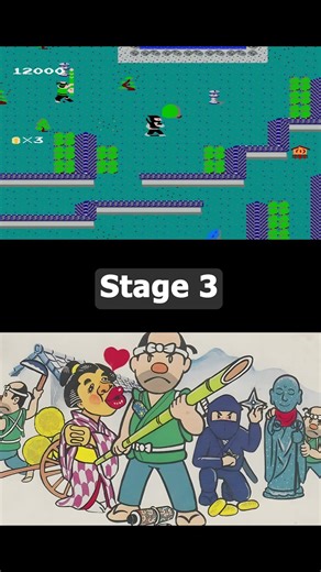 ⬆️⬆️⬆️⭐WATCH FULL GAME | Ikki (NES) Stage 3