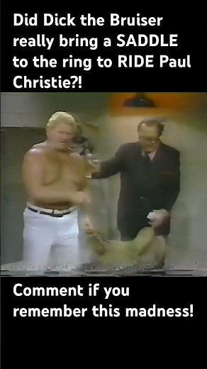 Dick the Bruiser Brings a Saddle?! | Wild Promo on Paul Christy [Throwback Wrestling]