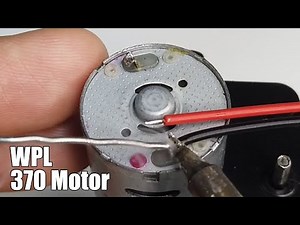 How to Solder WPL RC Motor Wire 😀